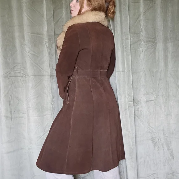 Vintage 1970s Leather Duster - Picture 7 of 13